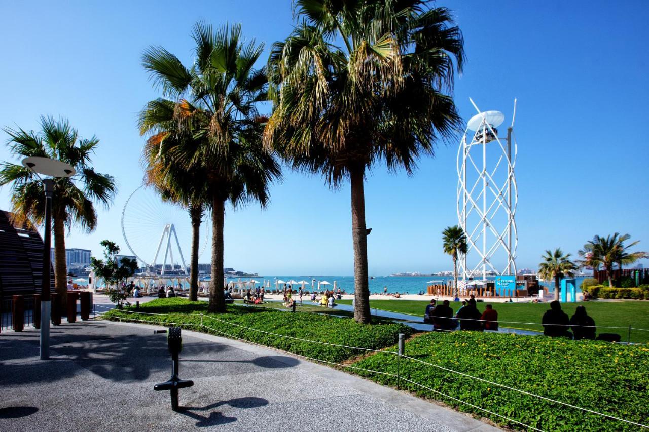 Spacious Sea View Studio At The Beach Jbr Dubai Exterior foto