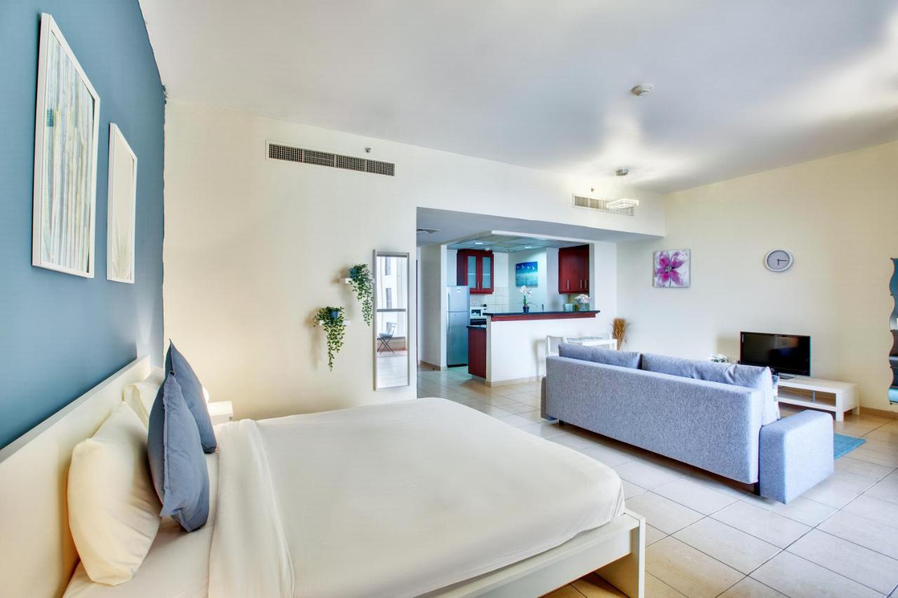 Spacious Sea View Studio At The Beach Jbr Dubai Exterior foto