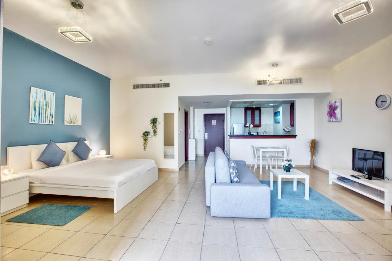 Spacious Sea View Studio At The Beach Jbr Dubai Exterior foto