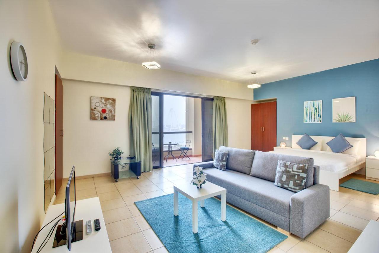 Spacious Sea View Studio At The Beach Jbr Dubai Exterior foto