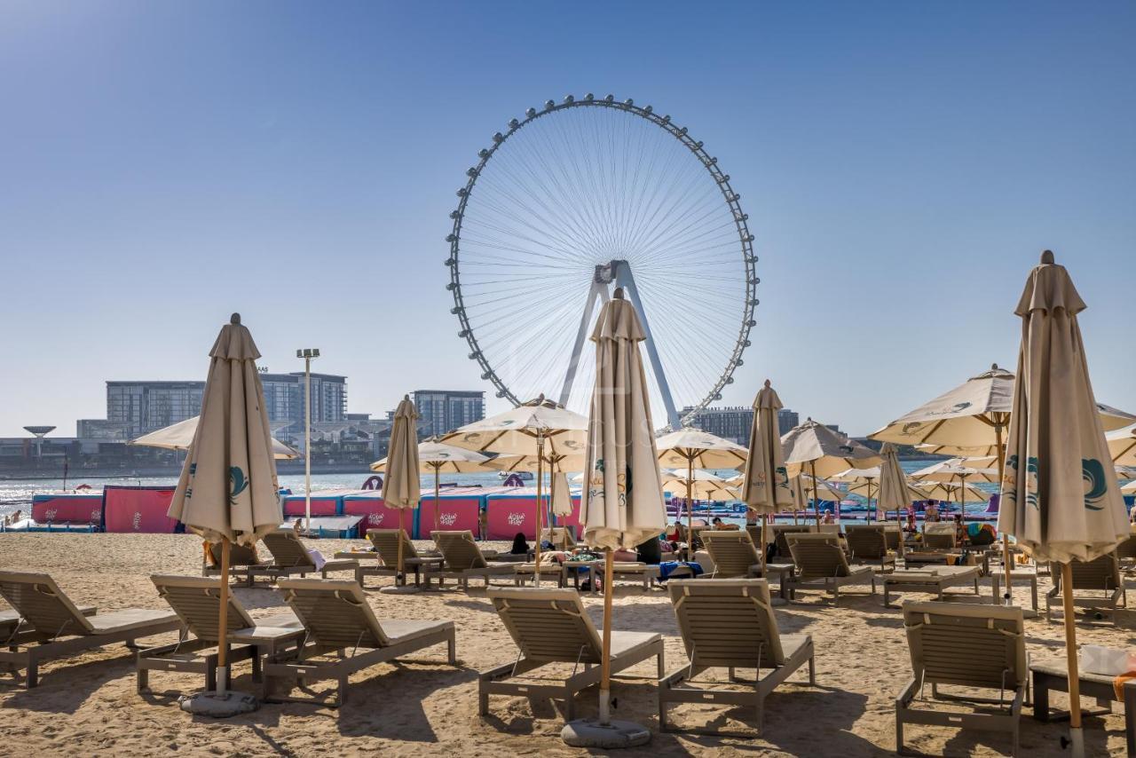 Spacious Sea View Studio At The Beach Jbr Dubai Exterior foto
